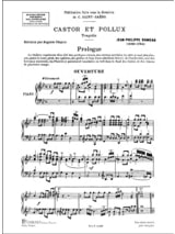 Castor et Pollux - RAMEAU - Partition - Opéras